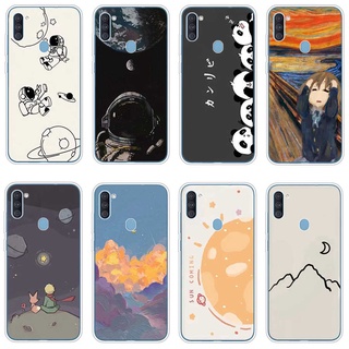 เคสโทรศัพท์ซิลิโคน TPU แบบนิ่ม สําหรับ Samsung Galaxy a02 M02 a02s M02s a10s a11