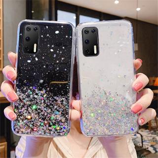 เคส Case Samsung Note10lite Note10 Note10Pro Note10plus Note9 Note8 Case Luxury Glitter Star Cover Silicone Soft Casing