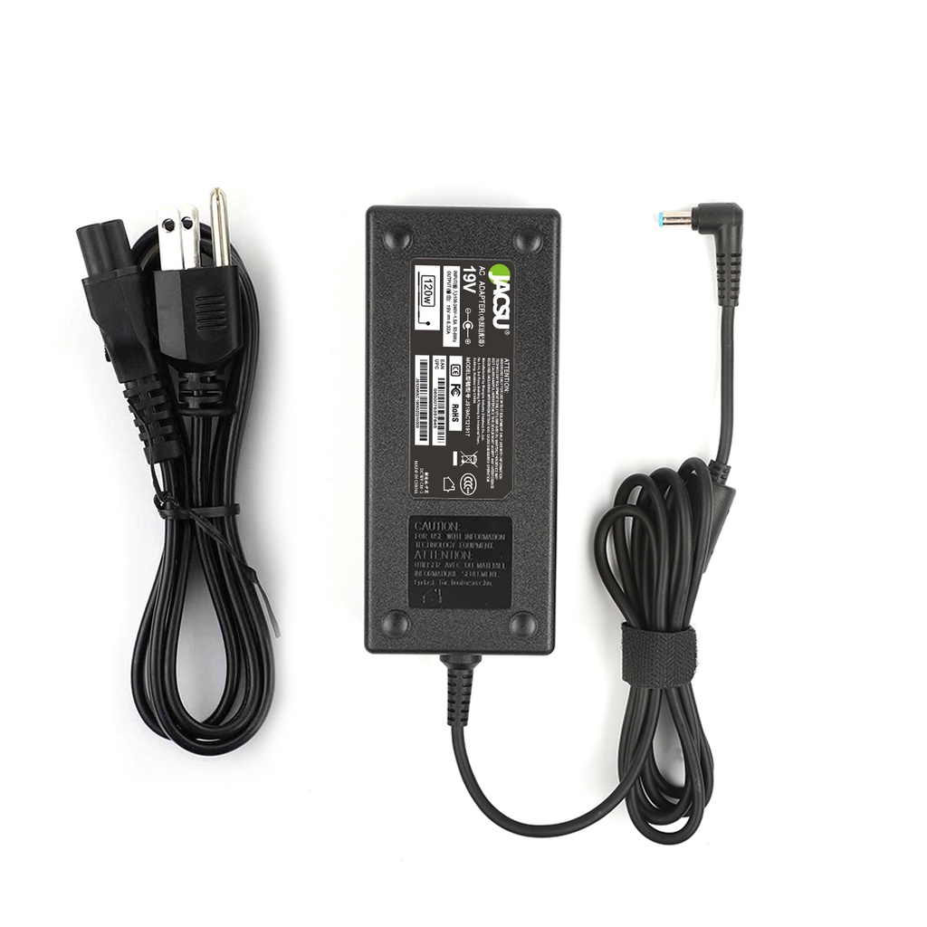 JACSU 19V 6.32A 120W (5.5*1.7mm) AC Laptop Adapter Charger For Aspire 8951G AS8951G 5551 V3-771G-980