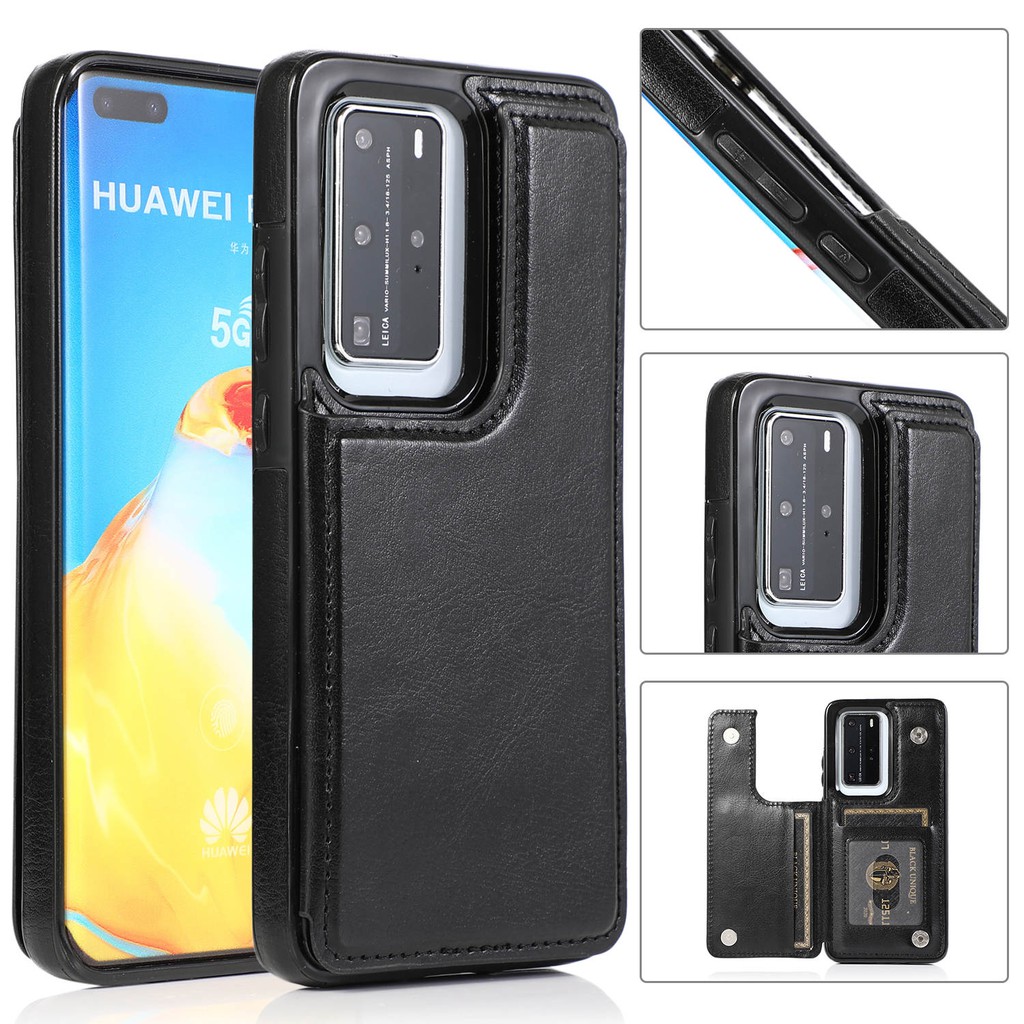Case Huawei เคสโทรศัพท์ Huawei P40, P40 pro, Huawei Mate 40 pro เรียบหรู ใส่บัตรได้