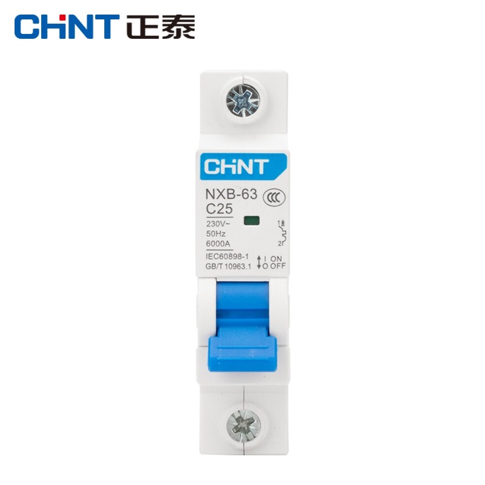 CHINT เบรกเกอร์ไฟฟ้า คุณภาพสูง NXB-C63 1P 6A-63A ราคา ถูกที่สุด ดีลบีเคเค แกลเลอรีภาพที่ 5
