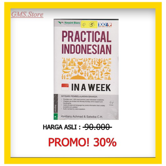 PRACTICAL INDONESIAN ใน WEEK BEGINNER 1