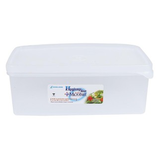 กล่องเก็บอาหาร กล่องใส่อาหาร กล่องอาหารเหลี่ยม MICRON FRESHY 5047 2.7 ลิตรFOOD CONTAINER SQUARE MICRON FRESHY 5047 2.7L