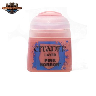 [P210พร้อมส่ง] Citadel : LAYER: PINK HORROR (12ML) สีอะคริลิคสำหรับทาโมเดล