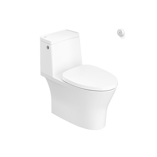 American Standard ชุดสุขภัณฑ์ชิ้นเดียว แบบ Censor flush รุ่น เฟล็กซิโอ้ สีขาว 2530SCTL-WT-0 4.8ลิตร