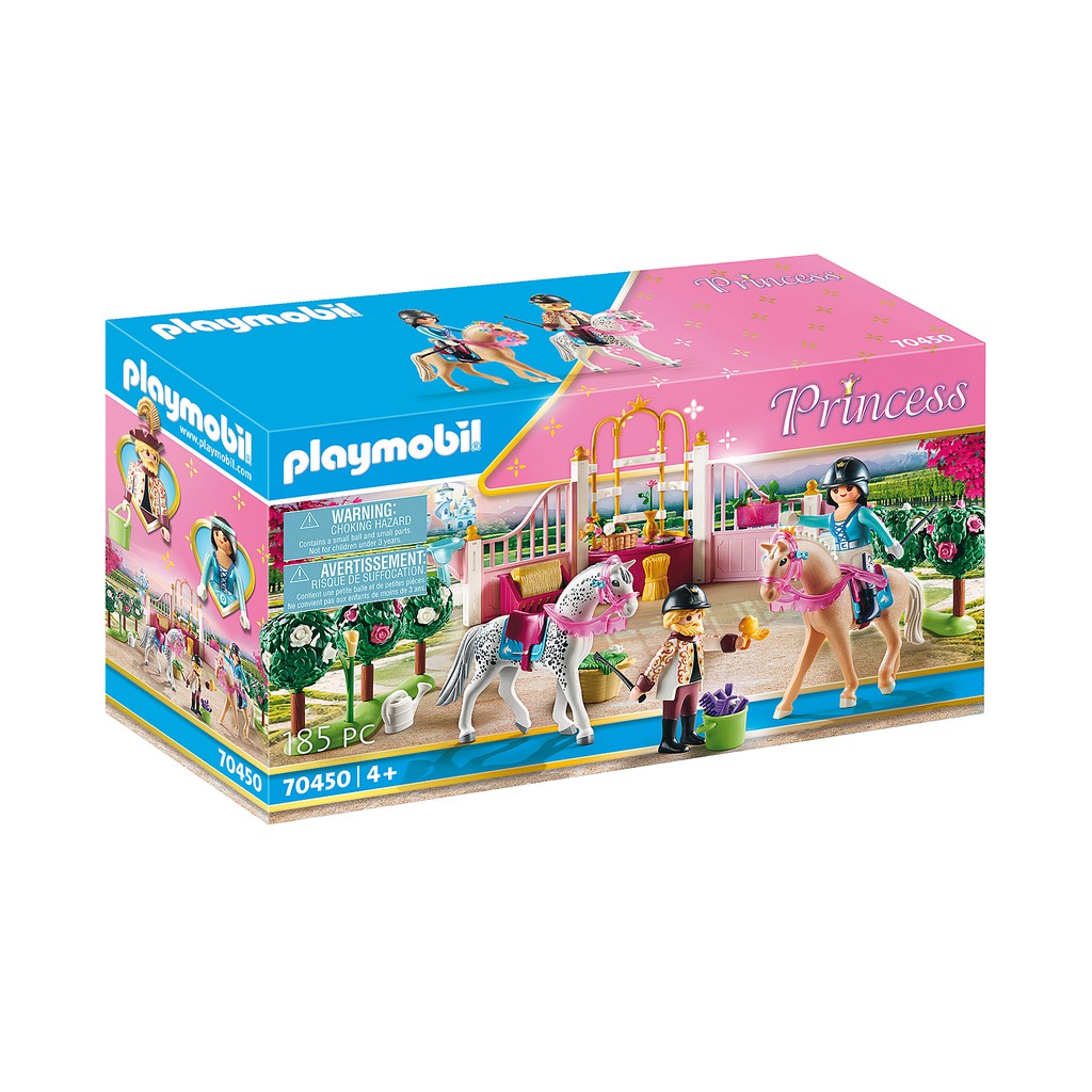 Playmobil 70450 Riding Lessons แอคชั่นฟิกเกอร์ เจ้าหญิง บทเรียนการขี่ม้า
