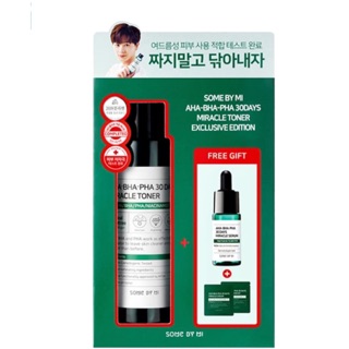 Some By Mi AHA BHA PHA30days Miracle Toner 150 ML+ เซรั่ม 10 ML