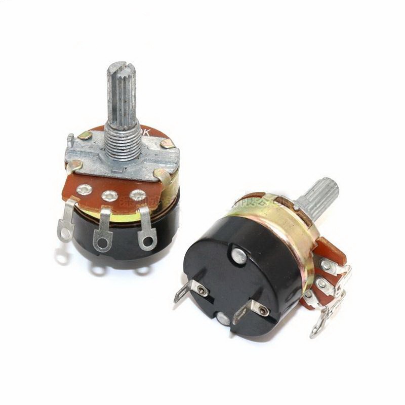 VR Potentiometer With Dimmer Switch ตัวต้านทานปรับค่าได้แบบมีสวิตช์