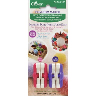 Clover pom pom maker extra small (xs)