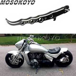 MD-สำหรับ Suzuki Boulevard M109R VZR1800รถจักรยานยนต์ขายาวที่แปลกใหม่ Anodized ที่จอดรถแร็คด้านข้างขาตั้งสีดำเตะยืน2006-