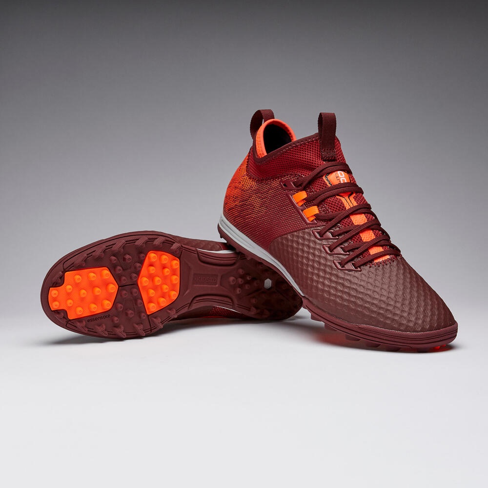 รองเท้าฟุตบอล ผู้ใหญ่สำหรับเล่นบนพื้นสนามแห้ง KIPSTA Adult Dry Pitch Football Boots Agility 900 Mesh