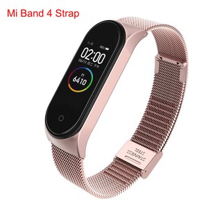 สายนาฬิกาข้อมือสแตนเลส Xiaomi Mi Band 4 Xiaomi Miband 4 Xiaomi Mi Band 4