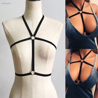 【HODRD】Bra Underwear Wetlook Bandage Cage Bras Clubwear Commuter Tops Harness【Fashion Woman Men】