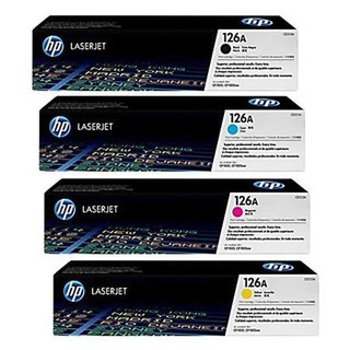 Hp Toner 126 Bk C M Y (CE310 CE311 CE312 CE 313) ของแท้ 100 %