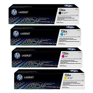 Hp Toner 126 Bk C M Y (CE310 CE311 CE312 CE 313) ของแท้ 100 %