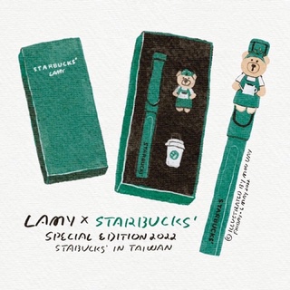 (พร้อมส่ง ✳️) 🇹🇼 Starbucks Taiwan limited สตาร์บัคส์ไต้หวัน ปากกาลามี่ ปากกา Lamy สินค้าแลกดาว