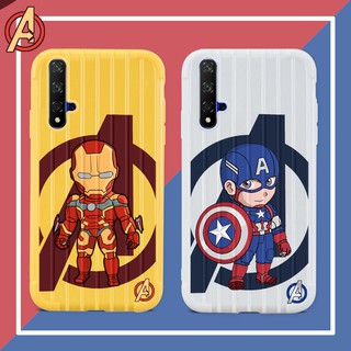 เคสโทรศัพท์มือถือลายการ์ตูนซุปเปอร์ฮีโร่สําหรับ Huawei Nova 5t Y 9 2019 P 30 Lite P 30 Pro Plus Y 9 Prime Y 7 Pro 2019 Y6 S Nova 3i 2 I 4e Y 5 Prime Lite 2018 Mate 30 10 Liteเคสโทรศัพท์