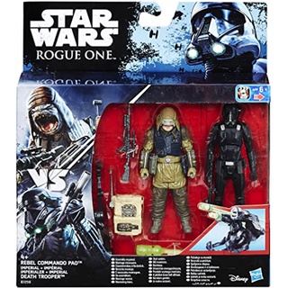 FIGURE Rogue One Imperial Death Trooper and Rebel Commando Pao Deluxe Figure (Star Wars)