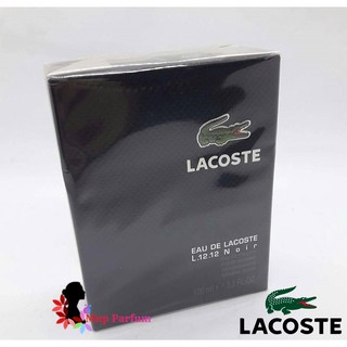 Lacoste L.12.12 Noir Edt 100 ml. ( กล่องซีล )