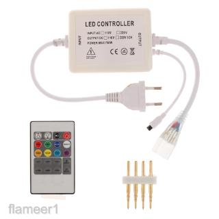 20 - key led rf รีโมทควบคุม rgb หรี่แสงได้สําหรับสายไฟ led 220 v ปลั๊ก eu