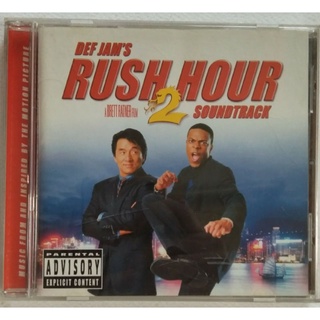 ซีดีเพลง RUSH HOUR 2 (jackie Chan/Chris Tucker) Original Motion Picture Soundtrack CD Music