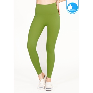 IBY - Yoga High Waist Long Legging Flow - Green Pear สีเขียวลูกแพร์