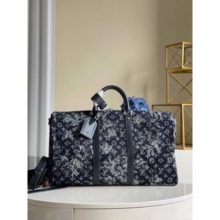 กระเป๋าสะพาย หลุย Keepall Bandoliere Size 50cm งานออริ อุปกรณ์ : ถุงผ้า ถุงกระดาษ ใบเสร็จ การ์ด ถ่ายสดจากสินค้าจริง100%