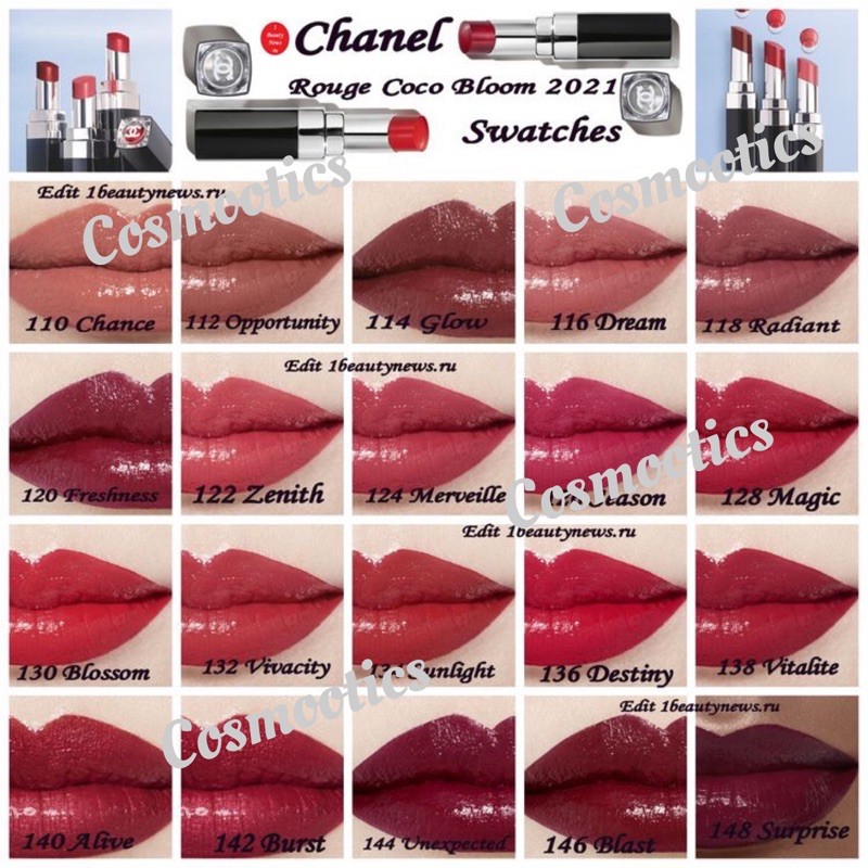 ?-NEW ?CHANEL ROUGE COCO BLOOM | Shopee Thailand