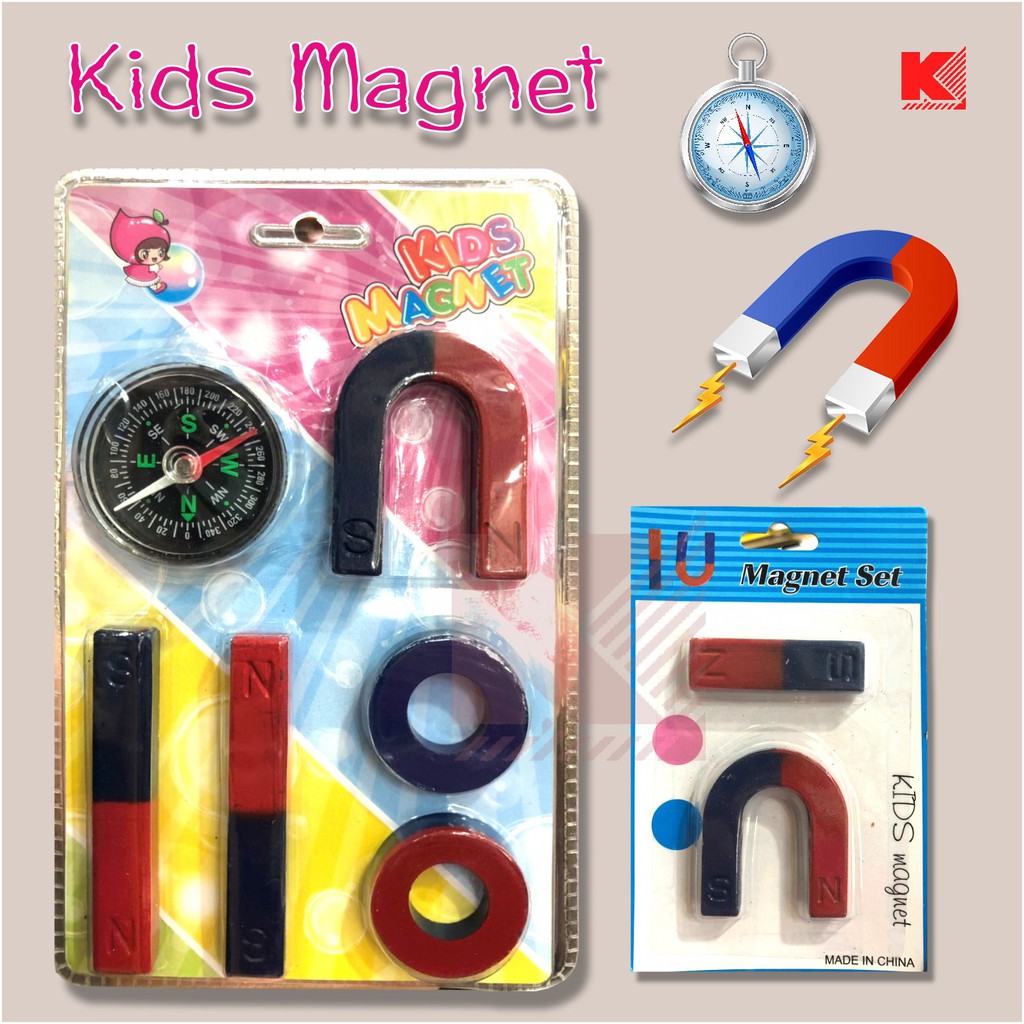 Kids Magnet Set ชุด แม่เหล็ก สำหนักนักเรียน