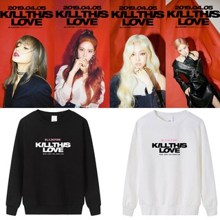 เสื้อสเวตเตอร์แขนยาว BLACKPINK หลายแบบ