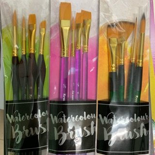 Renaissance watercolour brush set I ชุดพู่กันสีน้ำ