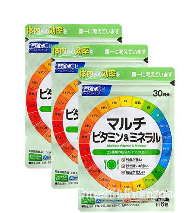 FANCL วิตามิน + แร่ + Q10Comprehensive22Minerals Awytx
