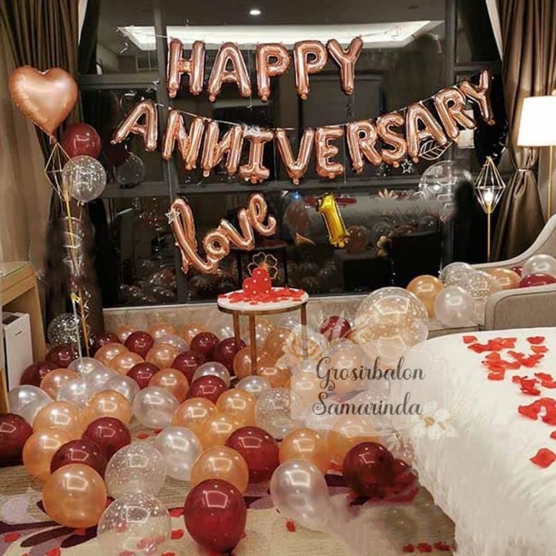 ANNIVERSARY DECORTATION PACKAGE/ANNIVERSARY BALLOON PACKAGE
