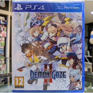 (ภาษาอังกฤษ) มือ1 Demon Gaze II แผ่นเกมPS4 แผ่นPS4 (Only On Playstation Demon Gaze 2 RPG)