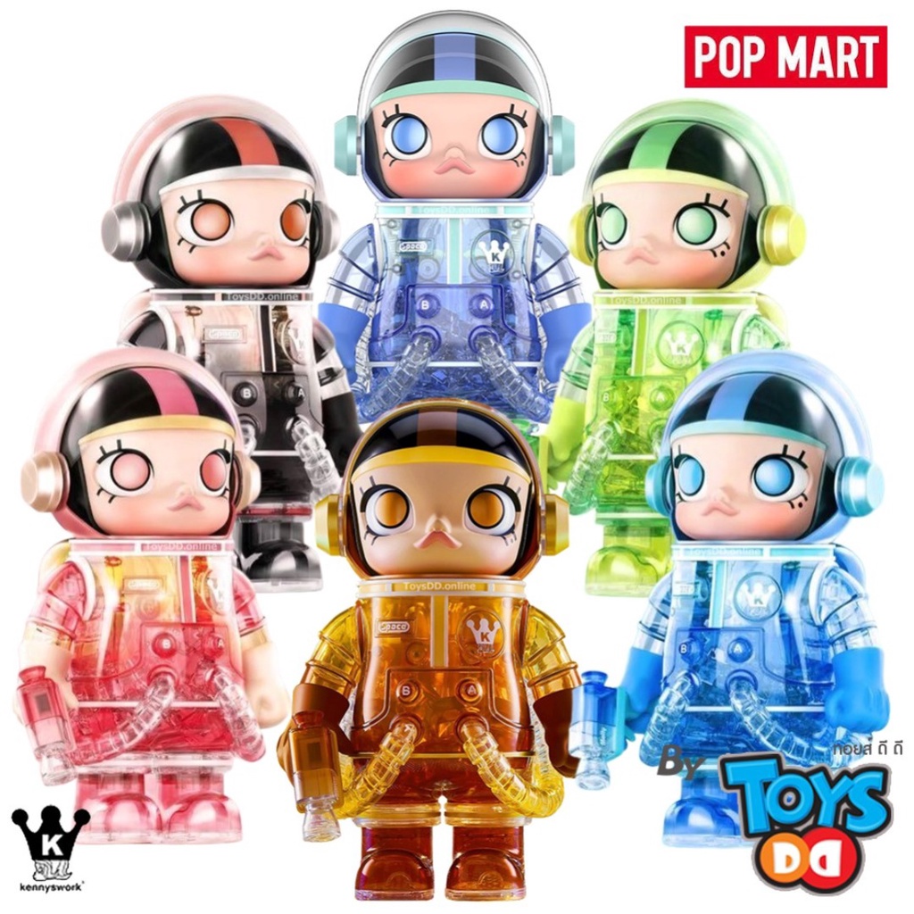 POP MART MEGA COLLECTION 400% SPACE MOLLY SOFT DRINKS (SET OF 6