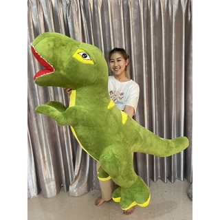 ตุ๊กตาไดโนเสาร์ทีเร็กซ์ ตัวใหญ่ขนาด 110 ซม งานขนนุ่ม งานขนเง…