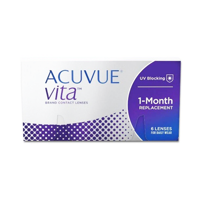 Acuvue VITA คอนแทคเลนส์รายเดือน แพ๊ค3คู่ (Monthly contact lens)