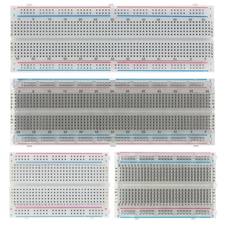 Syb- 400 จุด Breadboard 830 จุด Mb-102 Solderless Pcb ทดสอบกระดานขนมปัง 400 หลุม Mb102 ทดสอบ Diy