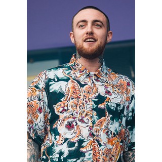 โปสเตอร์ แม็ก มิลเลอร์ Poster Mac Miller ตกแต่งผนัง วงดนตรี รูปภาพ ภาพถ่าย Hiphop ฮิปฮอป Rapper แร็ปเปอร์