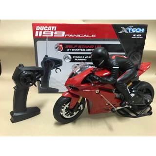 รถมอเตอร์ไซค์บังคับวิทยุ DUCATI 1199 (1:6) รายละเอียดภายนอกสวยสมจริงใส่ถ่าน บังคับได้จริง