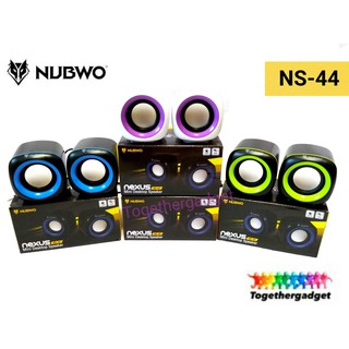 ลำโพงคอม Nubwo รุ่น NS-44 แบบใหม่ พร้อมส่ง เสียงดี