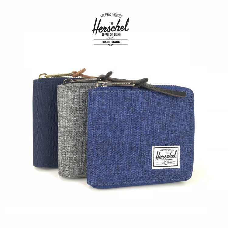 กระเป๋าสตางค์ Herschel Walt Wallet - Navy ของแท้ พร้อมส่ง