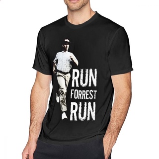 ถูกสุดๆพร้อมส่ง เสื้อยืดลําลอง แขนสั้น พิมพ์ลายกราฟฟิคป่า Run Forest Gump โอเวอร์ไซซ์ หลากสี สําหรับผู้ชาย