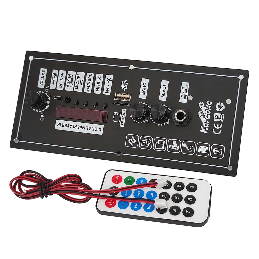 บอร์ดขยายเสียงลําโพง 3.7 V 30W รองรับบลูทูธ AUX 5-8 นิ้ว สําหรับโฮมเธียเตอร์ DIY