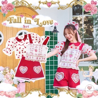 💎พร้อมส่ง💎Maria ชุดเซ็ท fall in love set