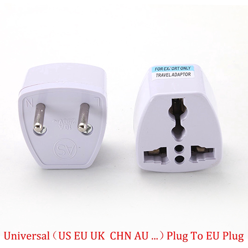 Travel Adapters & Converters UAE 2 Pack Russia Universal Travel Plug
