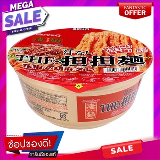 นิวทัชบะหมี่กึ่งสำเร็จรูปแบบถ้วนรสเผ็ด 125กรัม New Touch Instant Noodles Spicy Flavor 125g.