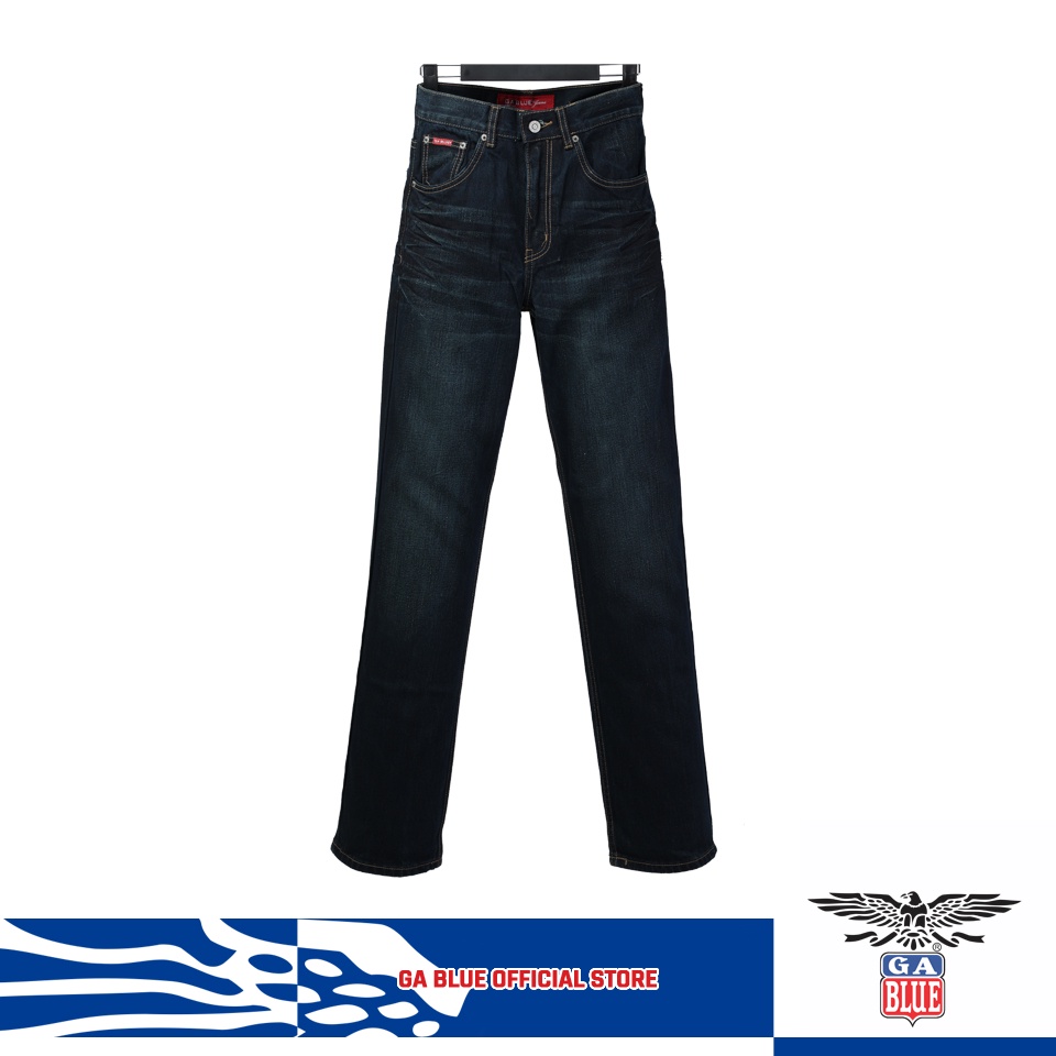 GA Blue 911 Mens Regular Rise Regular Fit Jeans - 1701