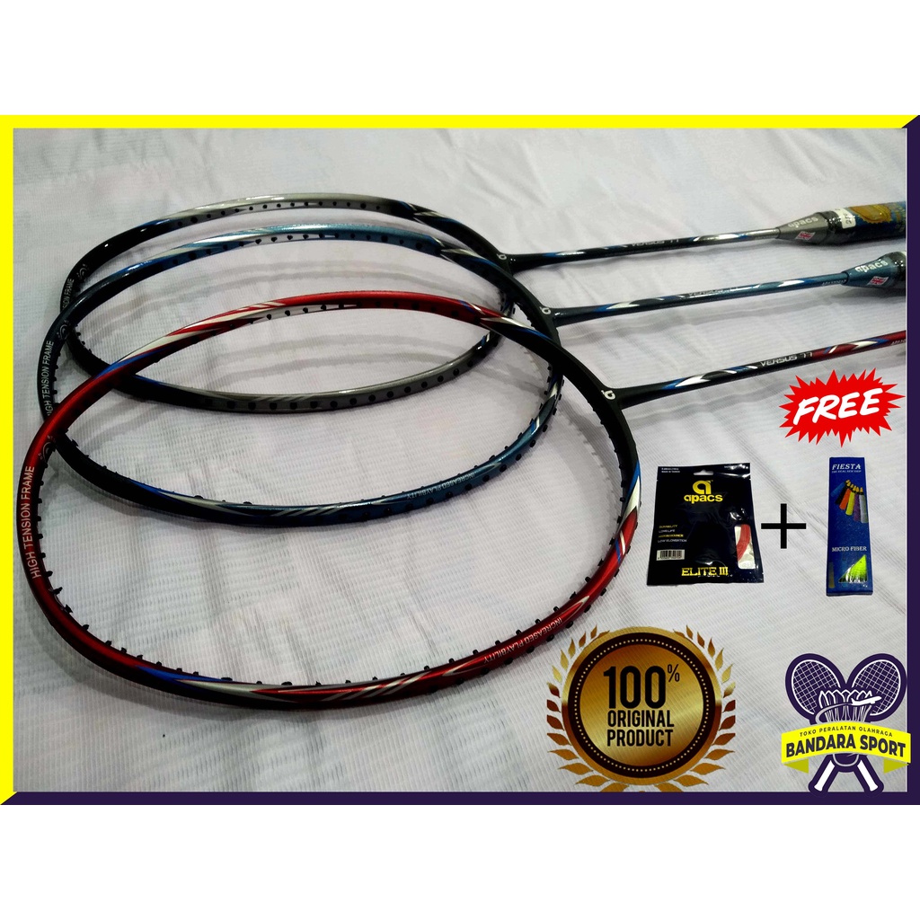 ไม้แบดมินตัน Apacs Versus 77 35Lbs