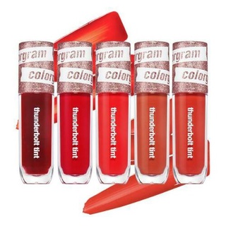 [พร้อมส่ง-ขายส่ง]Colorgram Thunderbolt TINT Lacquer ลิปทินท์เนื้อน้ำ จากคัลเลอร์แกรม สีสันสดใสคมชัดติดทนนาน ของแท้ราคาดี